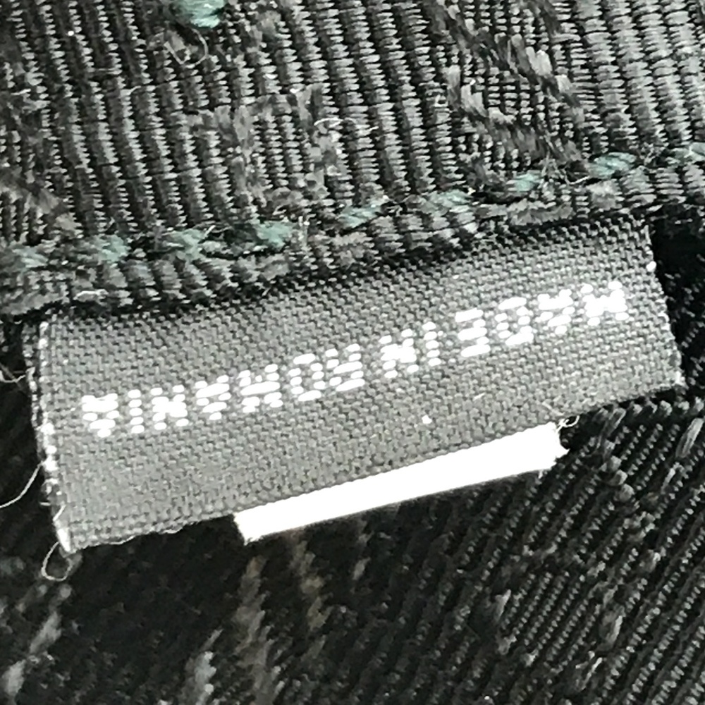 Rare Tessuto Tote Handbag Black Nylon ShoulderBag - Picture 12 of 13